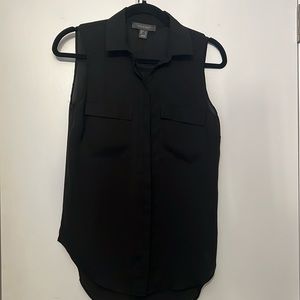 Primark Sleeveless Button Up Collared Shirt